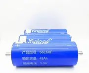 12pcs Grade One Cylindrical 2.3V Rechargeable Mobile Battery Lto Battery For Car Audio And Energy System Yinlong 66160 LTO 45Ah
