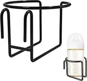 Shopping Basket Drink Holder, Metal Water Bottle Holder, Mobile Cart Accessories, Drinks, Stroller Organizer for Family Shopping