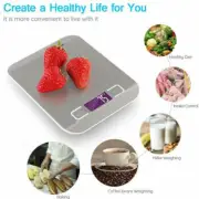 Food Digital Scale Kitchen Weight Grams Oz Small 5000g x 1g Cooking Baking US