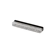 Narva 12 / 24V High Powered LED Warning Light - Red With 10 Flash Patterns