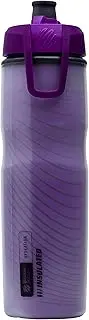 BlenderBottle Hydration Halex Insulated Squeeze Water Bottle with Straw, 24-Ounce, Ultraviolet
