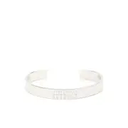 [Mm6 Maison Margiela] Mm6 Maison Margiela Numeric Engraved Cuff Bracelet I NUMERIC SILVER