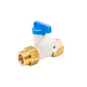 Puretec KAS47 Tee Stop Valve 1/2" M&F X 1/4 Tube