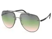 Silhouette sunglasses 8719 RING 59-17-140 ruthenium green rose 8719/75-6560
