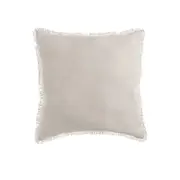 Design Natural French Linen Filled Square Cushion 55Cm Cushions & Decorative Pillows