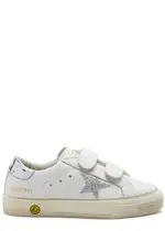 Golden Goose Kids May Leather Sneakers (IT28-IT34) - White - 31 (IT31/ UK12.5 Kids) 31 (IT31/ UK12.5 KIDS)