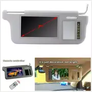 7" 2 Channel Sunvisor Screen LCD Monitor For For DVD/VCD/GPS/TV Input Right Side (for: Porsche)