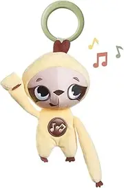 Tiny Love Boho Chic Collection On The Go Toys Take Along Musical Sloth -Stroller Along Take,Toys Plush Baby, Toys Stroller,Toy Musical Sloth