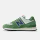 New Balance 574系列 男女休閒鞋-綠藍色-U574HGB-D