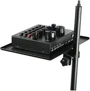 UPKOCH Clamp Microphone Stand Tray Multifunctional Storage Rack for Sound Card Accessories for Live Streaming Recording Easy to Clean Removable Design