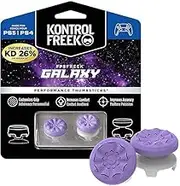 FPS Freek Galaxy Purple for PlayStation 4 (PS4) and PlayStation 5 (PS5), Performance Thumbsticks, 3D Texture Thumb Grip Stick Joystick Thumbstick, Thumbstick Extender for PS5 (Purple)