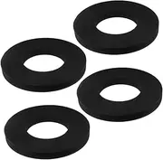 4pcs Car Shock Absorber Ring Buffer Vehicle Grommets Shock Absorbing Bushing Protector Rubber Bushing Ring for Automotive Damping Buffer