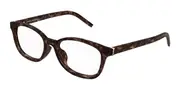 Saint Laurent SL M141/F Asian Fit 005 Men's Glasses Tortoiseshell Size 54 - Private Health Rebate - Blue Light Block Available
