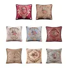 European Throw Pillow Cover Luxury Cushion Cover for Car Bedroom Living Room