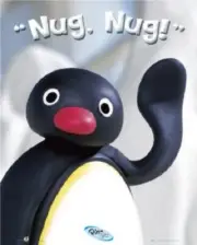 Mini Poster Pingu Nug Nug Penguin TV Show Claymation