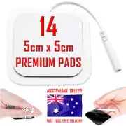 Dr TENS compatible ELECTRODE PADS - 5cm x 5cm x 14 PREMIUM PADS ⭐⭐⭐⭐⭐