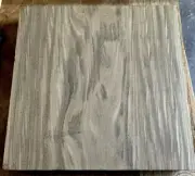 ONE EXOTIC KD AFRORMOSIA PLATTER BLANK TURNING LUMBER LATHE WOOD 18" X 18" X 2"