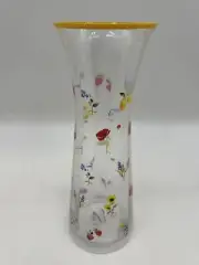 Anthropologie Cordelia Pitcher Decaled Glass 58 oz
