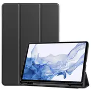 MCC For Samsung Galaxy Tab S10 FE 10.9" Smart Case Cover Pencil Slot X520 X526 [Black]