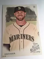 2019 Topps Allen & Ginter Jumbo 5x7 Mitch Haniger Mariners 142 05/49