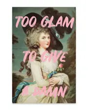 iCanvas Too Glam Print on Acrylic Glass by Grace Digital Art Co