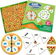 CVC Word Games,Phonics Games,Cvc Flash Cards,Speech Therapy Toys for Toddlers Ki