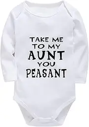 [WOOYONGING] Take Me To My Aunt You Peasant Newborn Outfit Boy Going Home Long Sleeve Cute Newborn Boy Clothes White Baby Boy