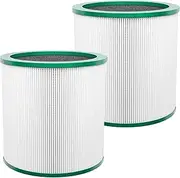Replacement TP Series HEPA Filter for Dyson Pure Cool Link TP00 TP01 TP02 TP03 AM11 BP01 Personal Purifying Fans - 2 Pack