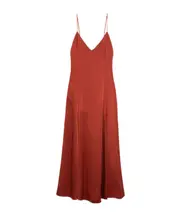 Suspender Dress 1,2,3 Terracotta brown