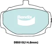 Bendix General CT Front Brake Pad Set for MG MGB N3 1.8L 18G Petrol 1962-1980 (for: MG)