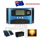 MPPT 40A Solar System Charge Controller 12V 24V Regulator Auto Dual USB Battery