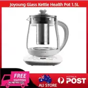 1.5L Joyoung Eletric Glass Kettle Health Pot Water Boiling Multi-function Boiler
