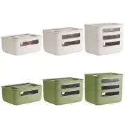 1/2/3 Layers WiFi Router Cover Shelf Power Strip Cable Management Storage Box