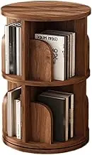 Toddler Book Shelf Organizer 360° Rotating Bookshelf Toy Organiser Floor Standing Bookshelf for Bedroom, Study Room