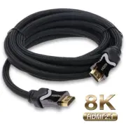 10ft Certified Ultra High Speed HDMI 2.1 Cable 8K@60/4K@120 48Gbps for PS5/X New