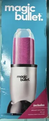 Magic Bullet® Personal Compact Blender 16oz Tall Cup 250W Motor NOB