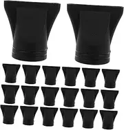 Anneome 20pcs Hair Dryer Diffuser Nozzle Easy to Install Attachments for Enhanced Drying and Styling Compatible Hair Dryers