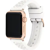 在飛比找PChome24h購物優惠-COACH Apple Watch 錶帶 38/40mm 適