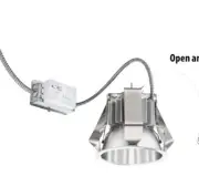 Gotham Architectural Downlighting LDN8RV 27/20 MVOLT GZ10 HSG 8 inch LED Housing