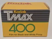 1 Roll Kodak TMax 400 Black & White TMY 135 Film 24 Exp 35mm EXPIRED 5/1993
