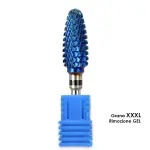 Melcap tungsten carbide cutter tip shark shape xxxl grain for gel removal