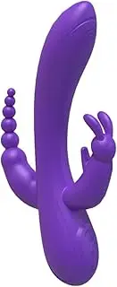 Silent Vibrating Vibrator 3 In 1 G-Spot USB Vibrator For Women Anal Dildo Vibrating Clitoris Vibrator Masturbation Adults Sex Toys