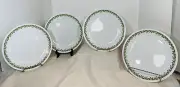 CORELLE Crazy Daisy Spring Blossom Dinner Plates SET OF 4