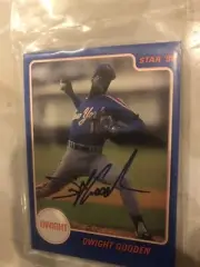 Dwight Gooden 1988 STAR COMPANY AUTOGRAPHED SEALED BAGGED 11 CARD SET