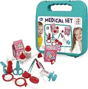 Chicos - Medical Case | 10 Toy Parts for Checking and Diagnosing for Children Aged 3 4 5 Years (87100)