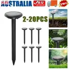 Garden Solar Snake Repeller Multi Pulse Plus Ultrasonic Pest Rodent Repellent
