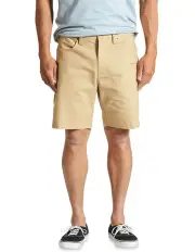 [Brixton] Builders Carpenter Short in Sand