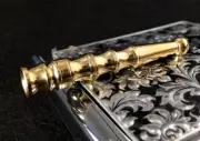 Gift Brass Clean-Type Filtering Cigarette Holder Smoke Tobacco Filter New