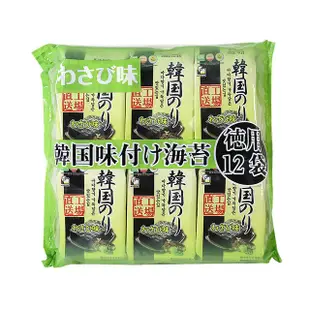 orionjako 韓國芥末風味海苔(42g/袋)12入X8袋-箱出