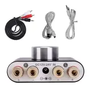 50W+50W Car Home Mini Bluetooth 5.0 Digital Power Amplifier HiFi Stereo Audio
